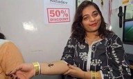 Women in Varanasi promote 'I Love Mahadev' tattoos amid rising tensions