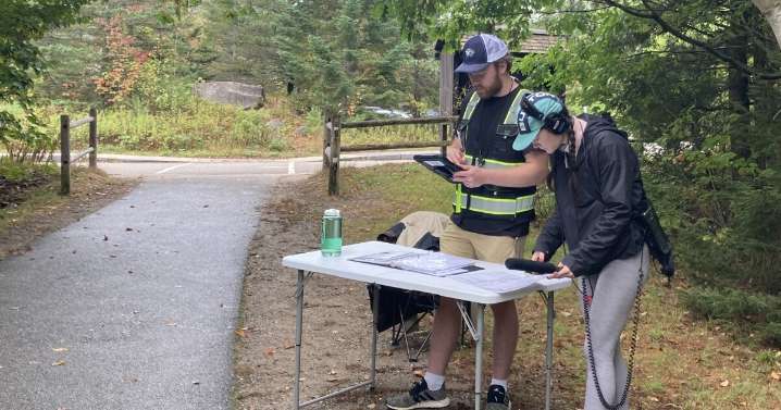 They want to know what you're up to in the White Mountain National Forest