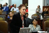 Legisladora del PVEM llama a localizar a Lady Alcoholímetro