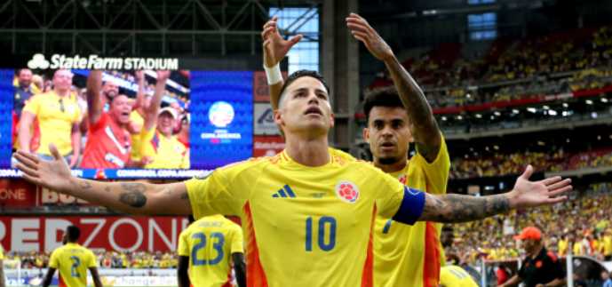 El particular regalo que recibió James Rodríguez antes del partido contra Venezuela