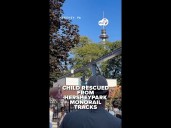 Child walks on Hersheypark monorail tracks, rescued before getting hurt