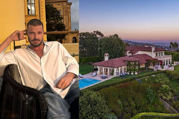 En Los Ángeles. Así es la antigua casa de Ricky Martin que se vende por US$49 millones