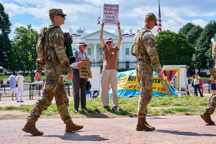 Over 40% of arrests in Trump’s DC law enforcement surge relate to immigration, AP analysis finds