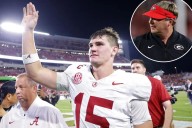 Georgia nipped by Alabama, suffers first home loss in six years