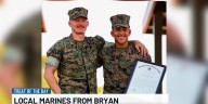 Treat of the Day: Bryan natives Austin Long and David Frazier are both enlisted in the U.S. Marine Corps