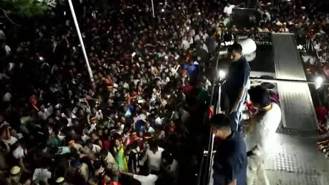 38 dead in stampede at Vijay’s Karur Rally, actor tosses water bottles to aid suffocating crowd