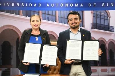 La UAS y UNOAUNO firman convenio de cola…