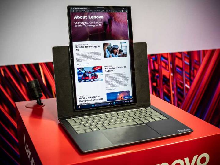 Lenovo's radical PC concepts imagine laptop screens that adapt to you