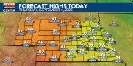 Thursday Forecast: Mild temperatures with a chance of rain late