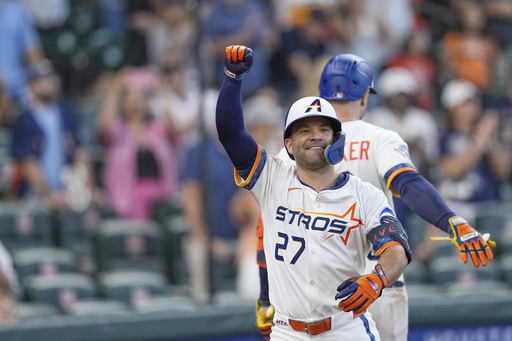 Jonrón de Altuve y sólido regreso de García llevan a Astros a ganar 8