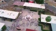 Ataca alumna de Secundaria Técnica 52 Delicias con hacha y cuchillo a madre de familia; víctima denuncia omisión de autoridades