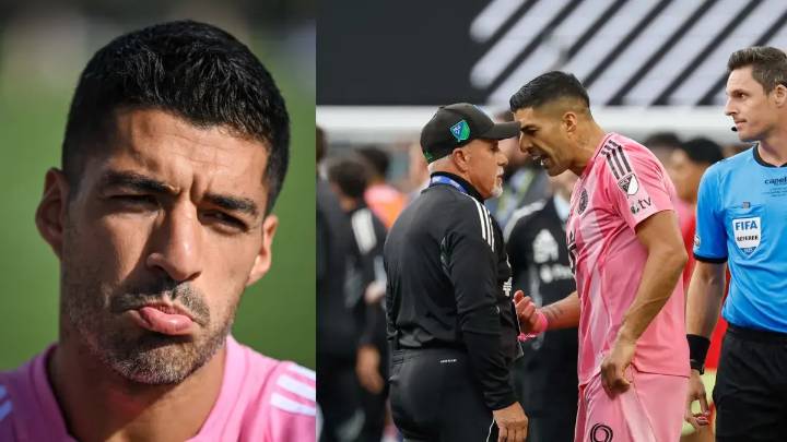 A Luis Suárez le cayó el peso de la ley: recibió tremenda sanción por escupir a un rival tras la final perdida por el Inter Miami en la Leagues Cup