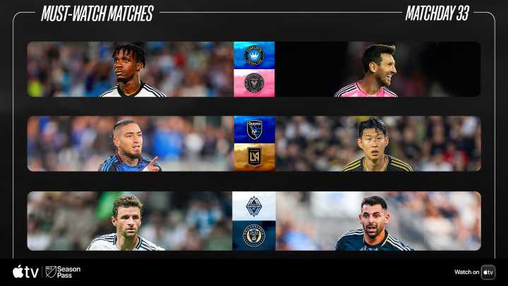 Matchday 33: What to know for this weekend's must