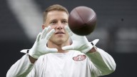 Christian McCaffrey doesn't practice, questionable for Sunday