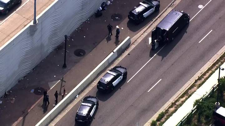 Large police presence near Minneapolis transit station