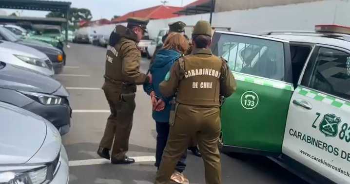 Detienen en Coihueco a mujer de 64 años imputada por parricidio en Chiguayante
