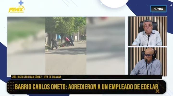 Comisario Inspector Iván Gómez: “El operario de EDELaR fue agredido por dos hombres y también hay una denuncia en su contra”