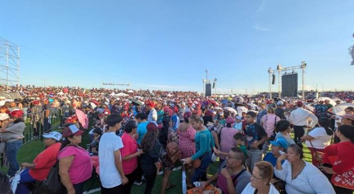 1er Informe; abarrotan juarenses Estadio 8 de Diciembre