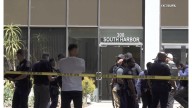 Shots fired inside Anaheim bank across from police station