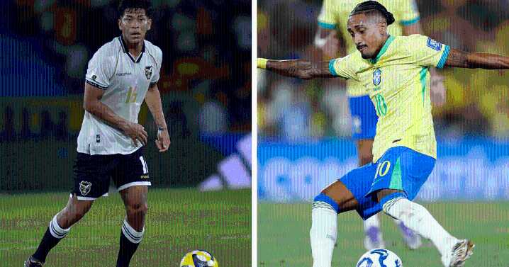 Alineaciones de Bolivia versus Brasil: formaciones del partido por la última fecha de las Eliminatorias 2026