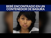 Mamá arrestada después de que encontraron a su bebé en la basura