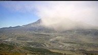 No, Mount St. Helens isn’t erupting again. It’s just stirring up leftover ash 45 years after ‘the big one’