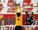 Fraser tops Stevenson in straight sets; Lake Shore wins MAC
