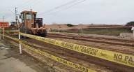 Paralizan obra en vía Trujillo