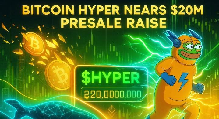 Bitcoin Hyper Not Far from $20M, Whales Keep Buying: See What This $BTC Layer