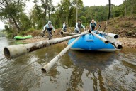 On North Carolina’s rivers and streams, the cleanup of Helene’s fury seems never