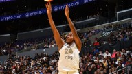 Aces finish in style, hit record 22 3s in 16th straight win