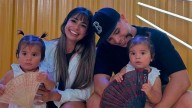 En medio de la internación de Thiago Medina, Julieta Poggio visitó a las hijas de Daniela Celis