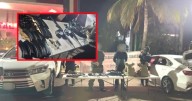 Rescatan a hombre secuestrado en Culiacán; detenidos dos sujetos con AK-47, fentanilo y vehículos ponchallantas