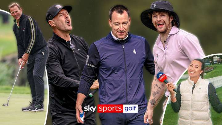 John Terry, Tom Grennan and Paddy McGuinness take on Wentworth putting challenge!