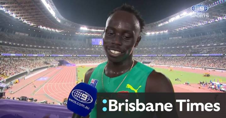 Gout reacts after 200m heat