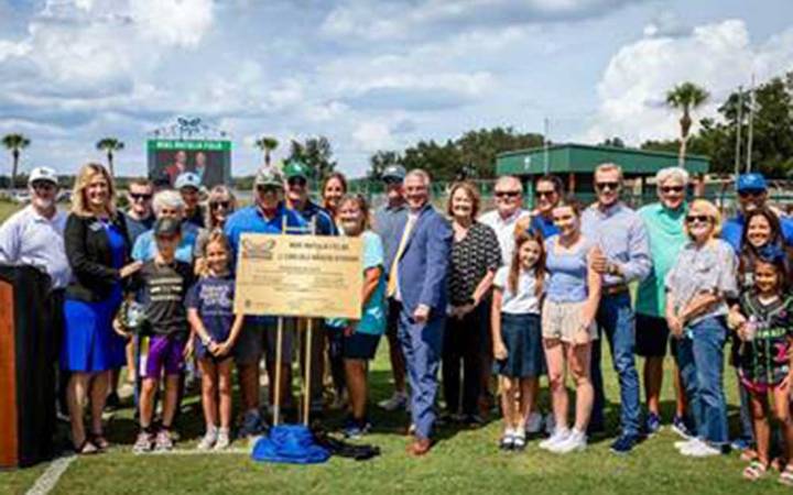 Lake-Sumter State College Dedicates Mike Matulia Fields at J. Carlisle Rogers Stadium