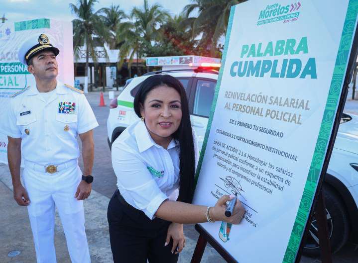 LA PREVENCIÓN DEL DELITO Y LA SEGURIDAD SON PRIORIDADES EN PUERTO MORELOS: BLANCA MERARI