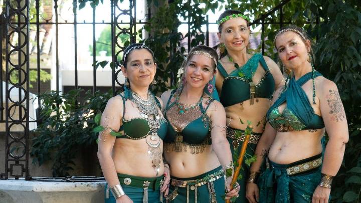 "Creamos un idioma distinto con el cuerpo": la danza tribal estuvo presente en La Comarca