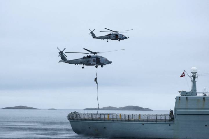 Denmark leads military exercise in Greenland amid wariness toward Russia and tensions with U.S.