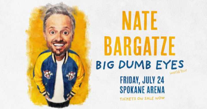 Comedian Nate Bargatze returning to Spokane for new world tour
