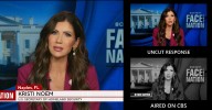 CBS News Changes Interview Policy Following Backlash to Kristi Noem Interview