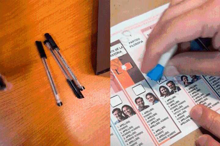 Así es la lapicera indeleble que se usará para votar en las elecciones 2025
