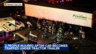 2 extracted from vehicle after crash involving semi on Main Street, Route 33 North exit in Palmer Township, Northampton County