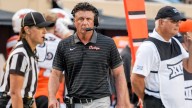 OSU coach Mike Gundy recreates famous rant for cell phone commercial