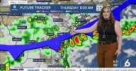 WEDNESDAY FORECAST: Sunshine turns to thunderstorms ahead of a cold front