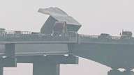 Basnight Bridge closed as modular home falls off trailer