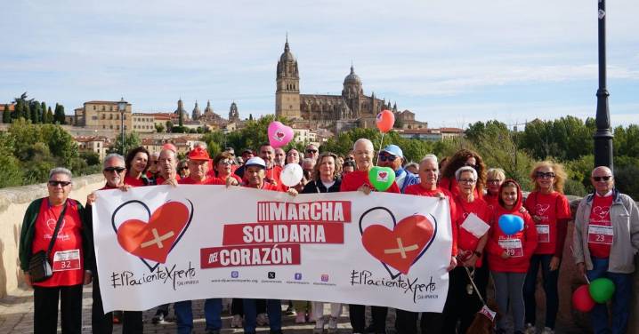Salamanca celebra la III Marcha Solidaria del Corazón