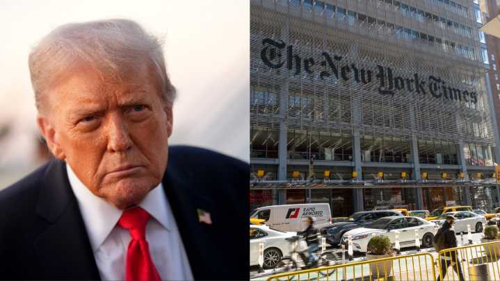 Donald Trump Files $15B Defamation Suit Against The New York Times