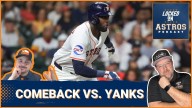 CHAOS: Yordan Alvarez leads the Astros offense in a crazy news day