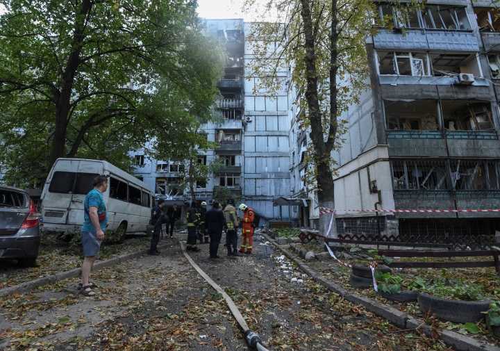 Russia carries out 'massive' attack across Ukraine